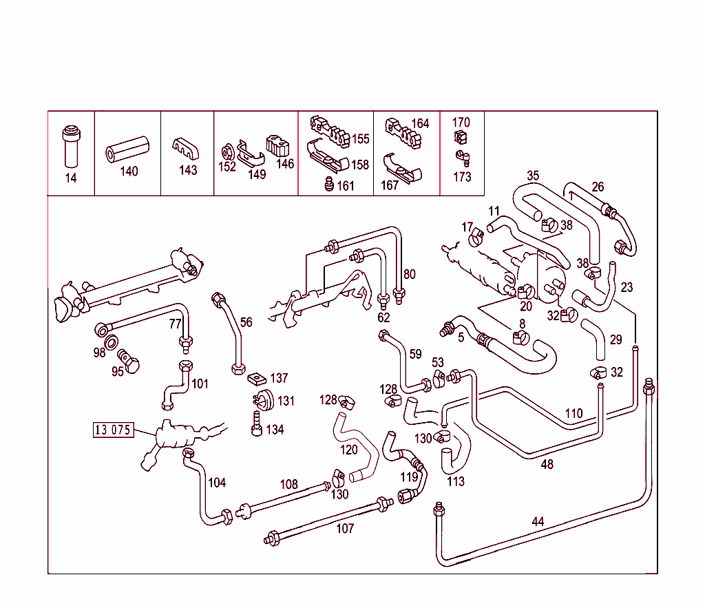 Fuel Lines, Gasoline Vehicles
