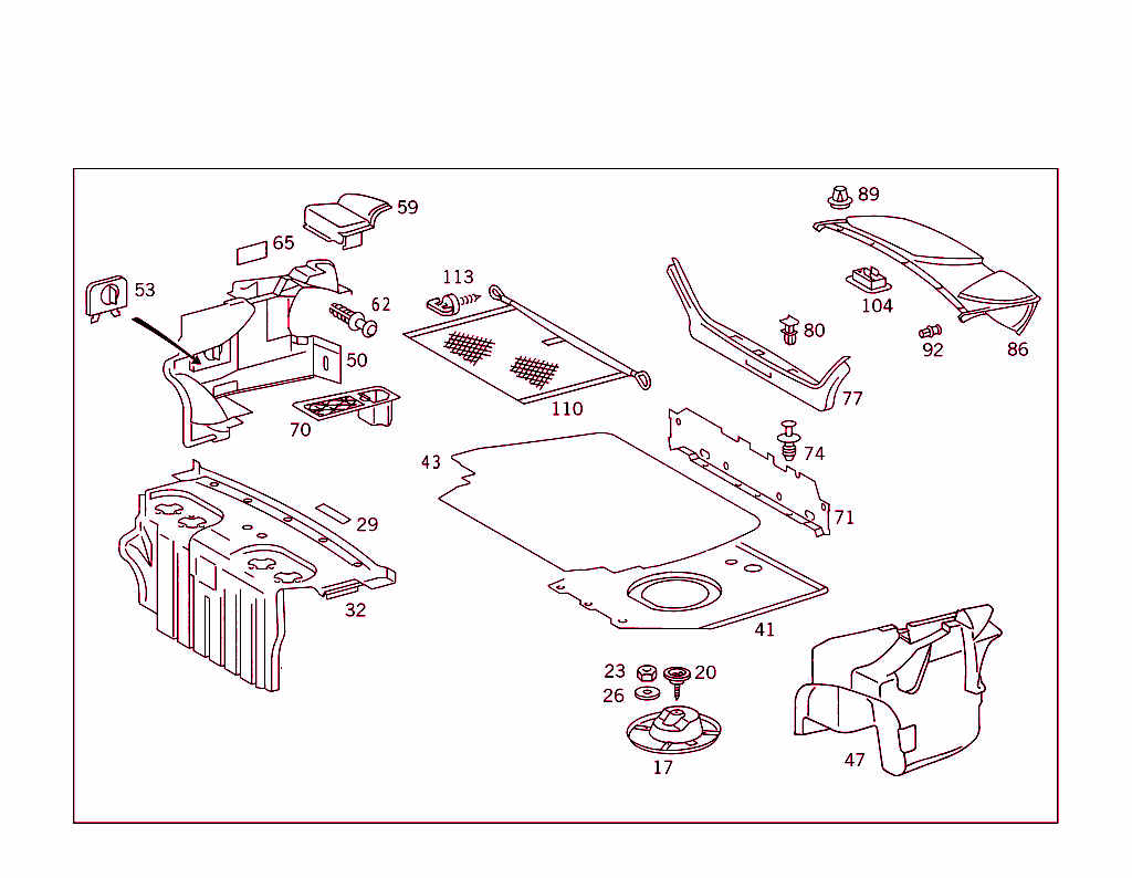 Luggage Compartment Covering