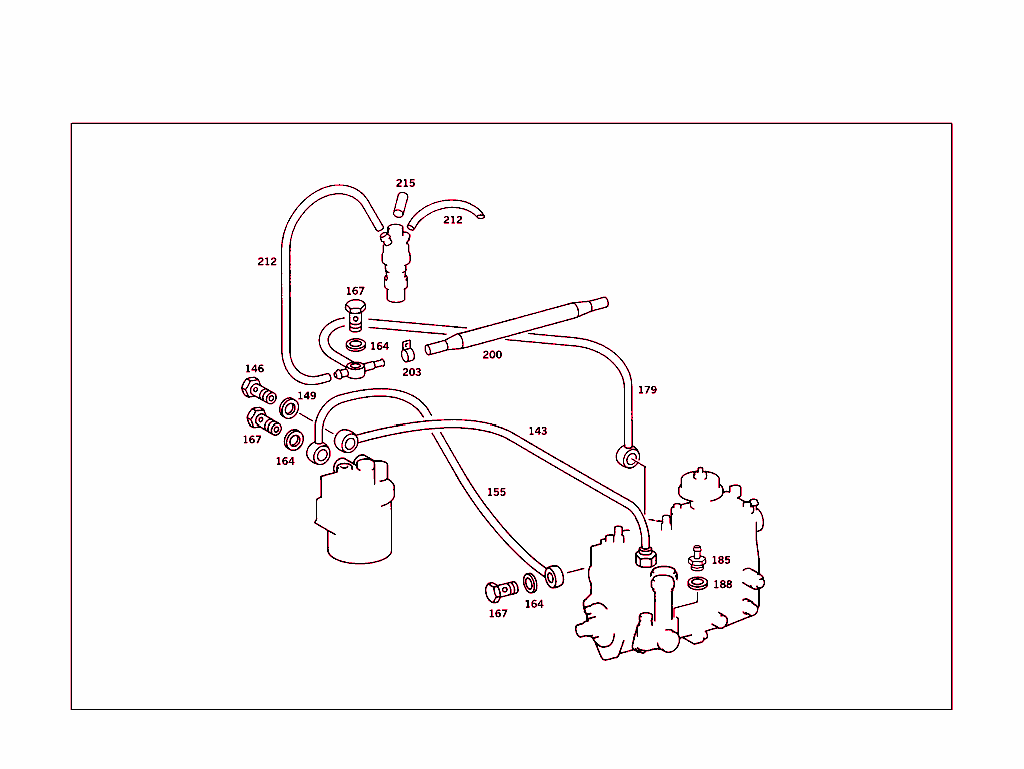 Fuel Filter,Lines And Thermostat