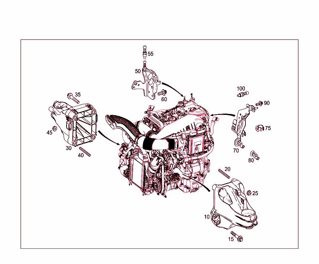 Engine Supports And Attachment Parts