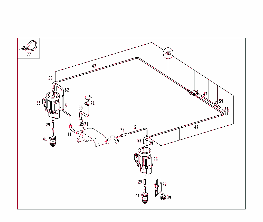 Pressure Transducer And Vacuum Lines