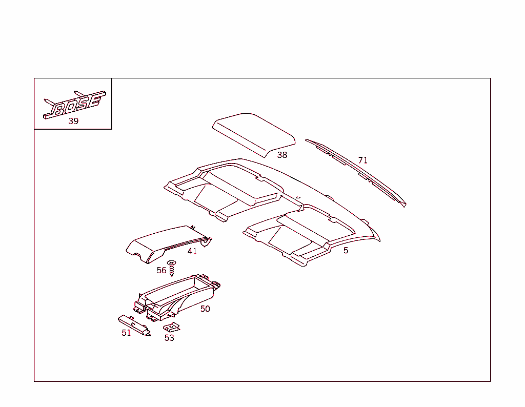 Hat Tray,Roller Blind,First Aid Box