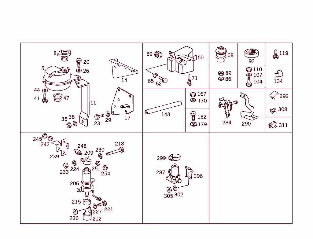 Expansion Tank,Mounting And Hoses
