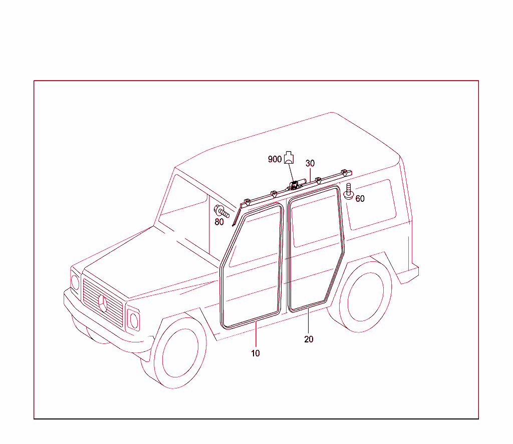 Head Protection Curtain, Door Edge Guard Sections