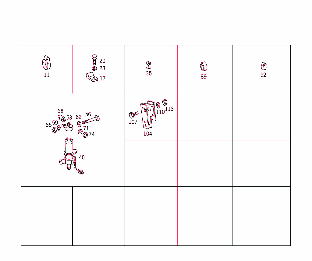 Expansion Tank,Mounting And Hoses