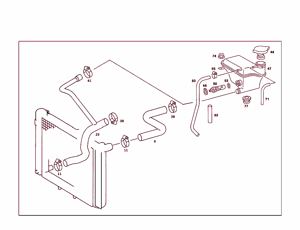 Expansion Tank,Mounting And Hoses