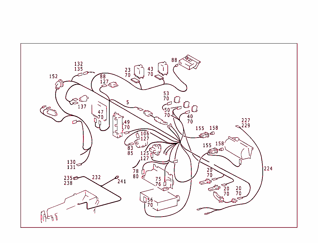 Inboard Cable Harness