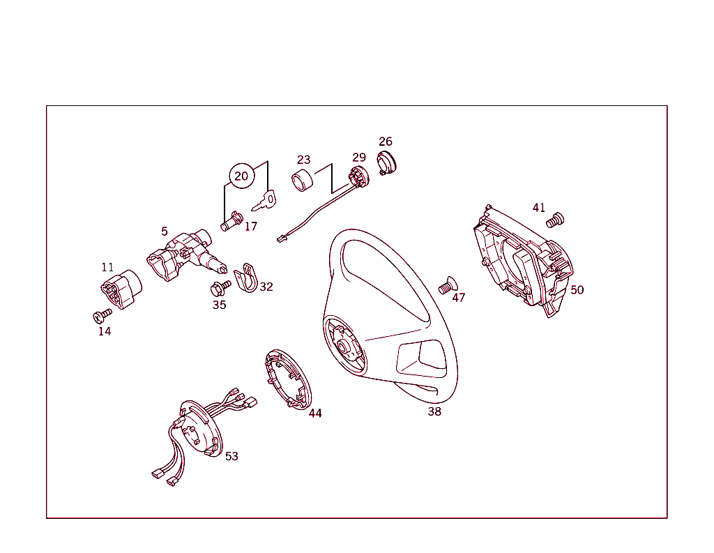 Steering Wheel And Steering Lock