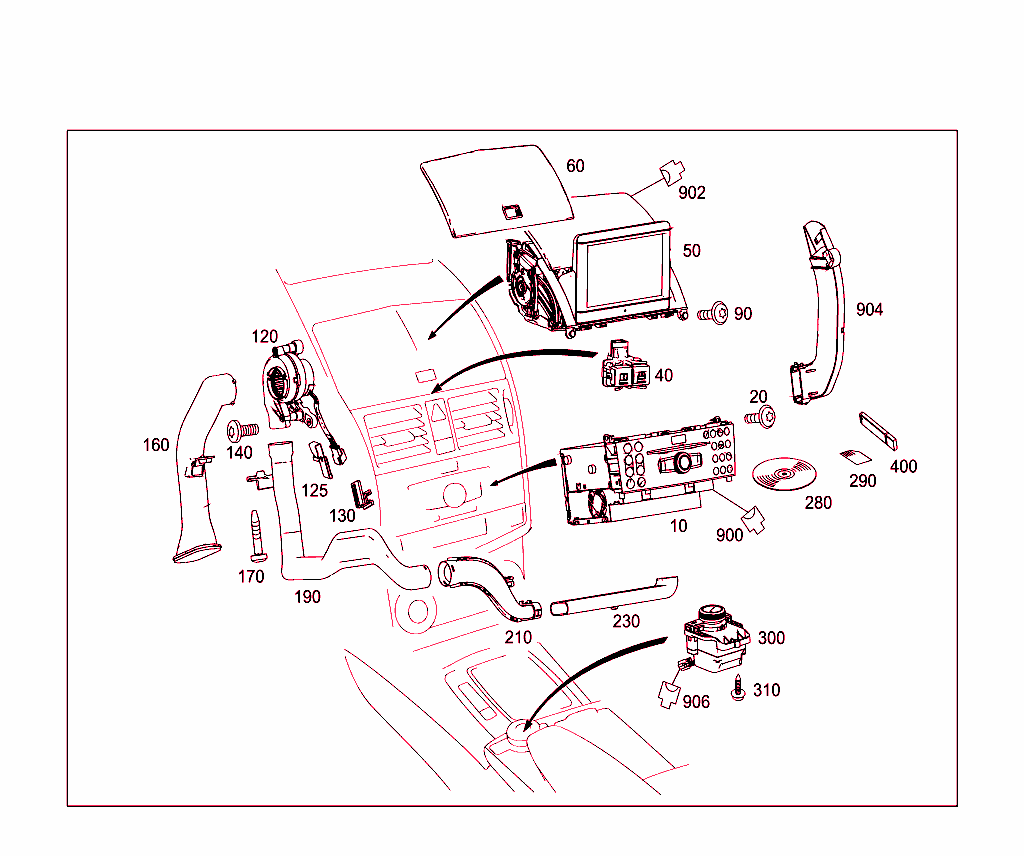 Radio, Operating And Display Unit