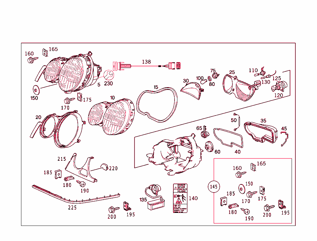 Lighting Unit,Foglamp,And Additional Blinker Lamp
