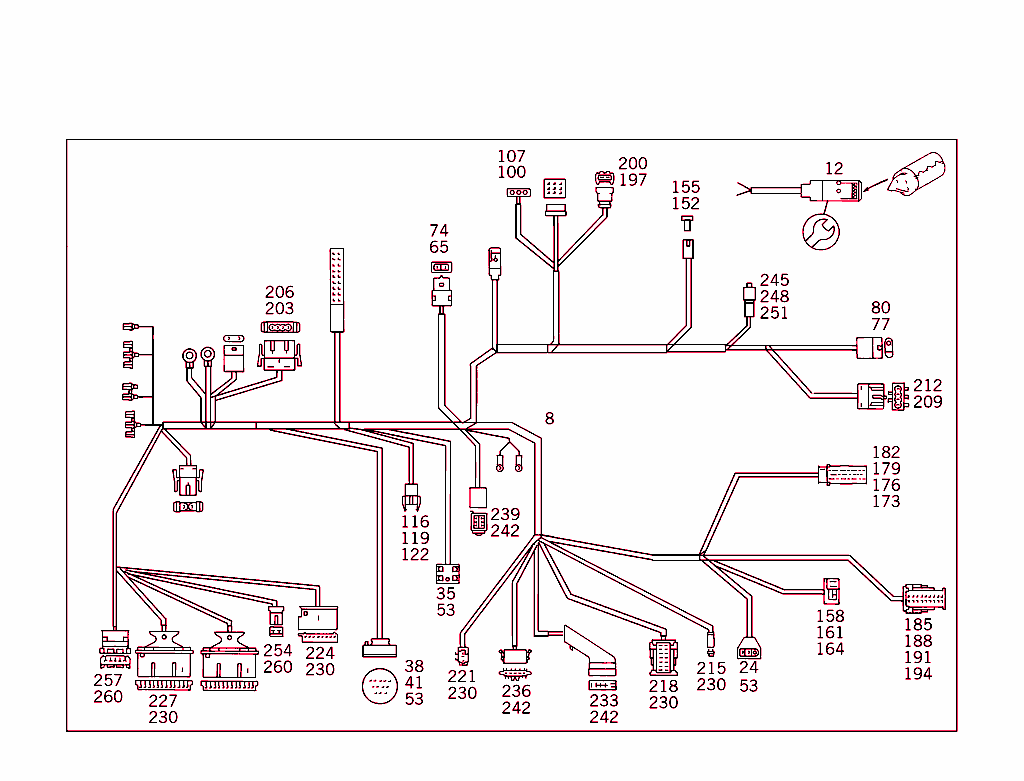 Cockpit Cable Harness