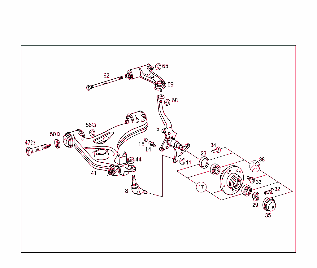 Steering Knuckle And Control Arm