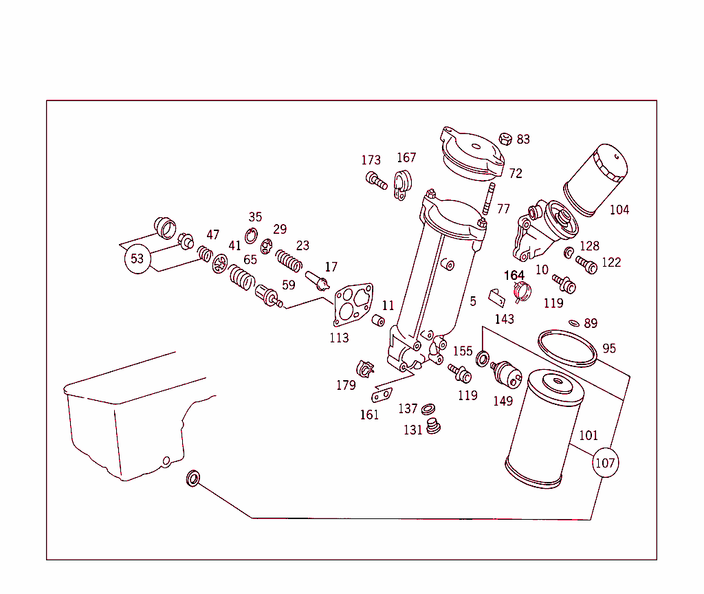 Oil Filter And Oil Cooler