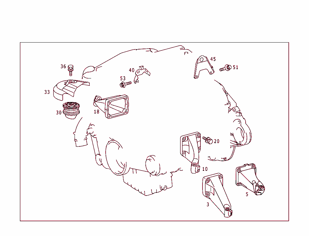 Engine Supports And Attachment Parts