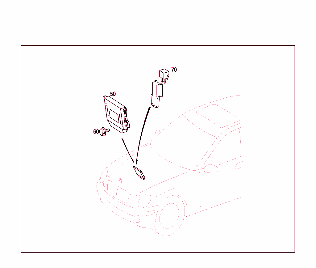 Electrical Compartment In Co-Driver`s Legroom