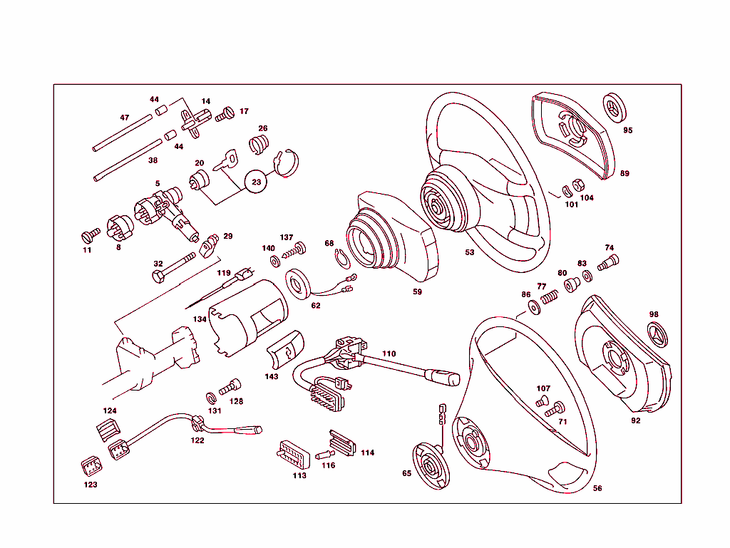 Steering Wheel And Steering Lock