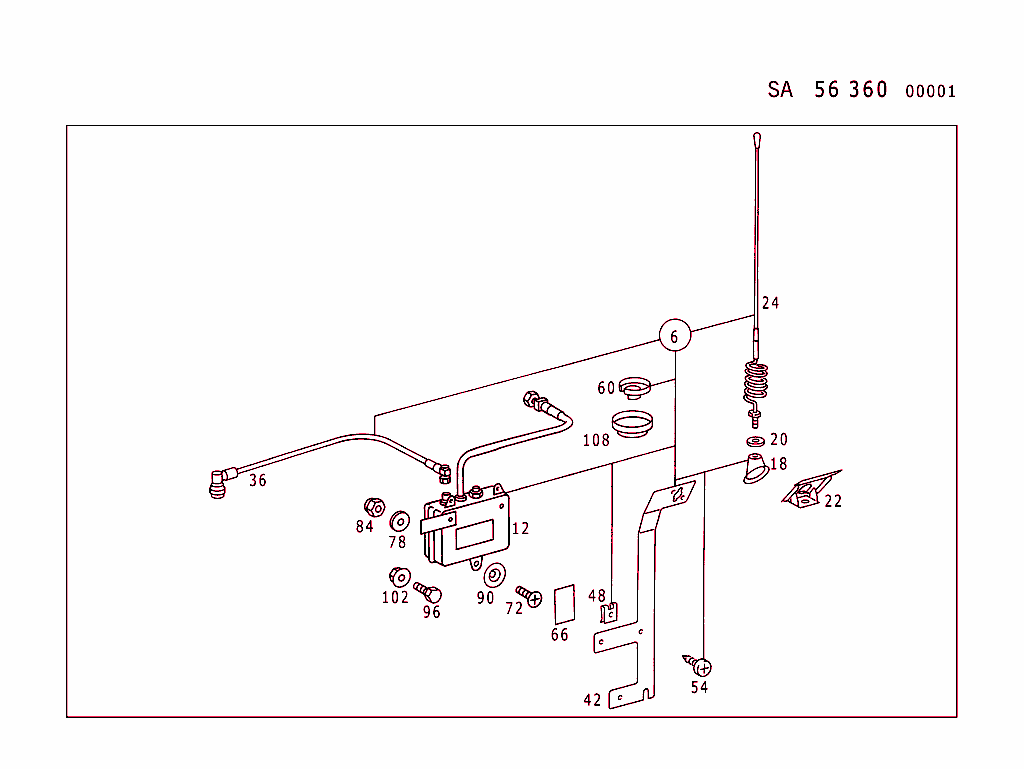 Antenna W/Antenna Combiner (For Types 129,140 See Standard Version)