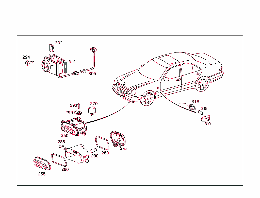 Lighting Unit,Foglamp,And Additional Blinker Lamp