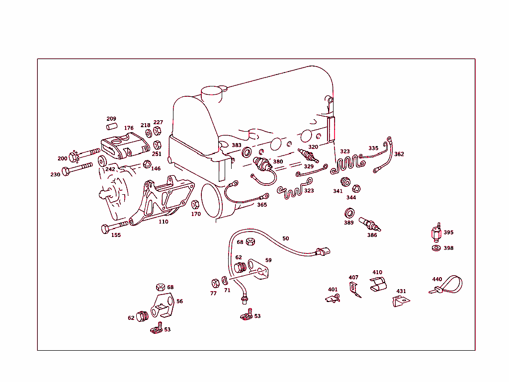 Attachment Parts,Heater Plugs,And Speed Sender Unit