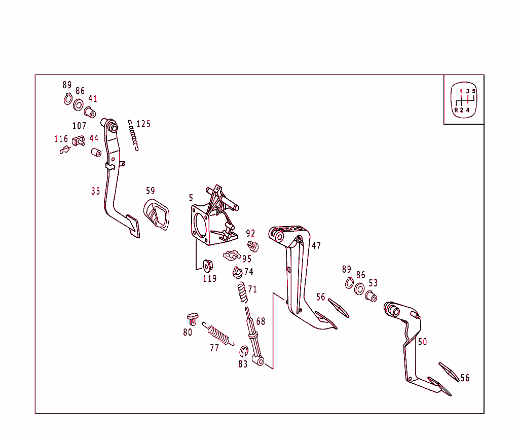 Pedal Assembly With Bearing
