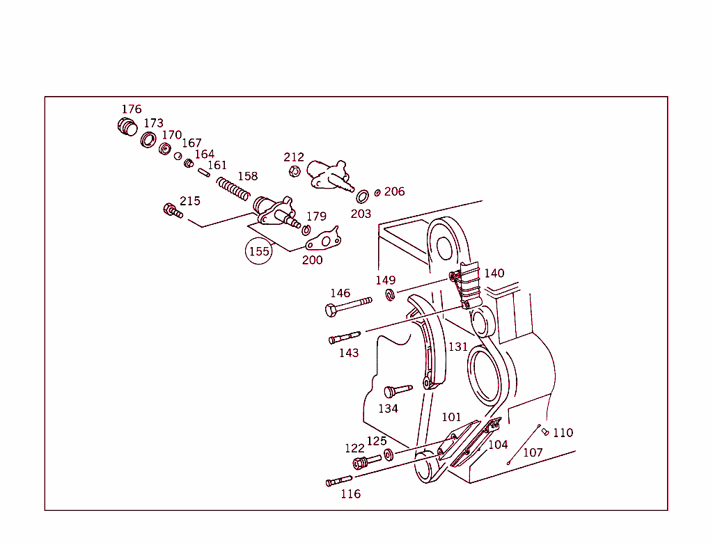 Camshaft And Chain Drive