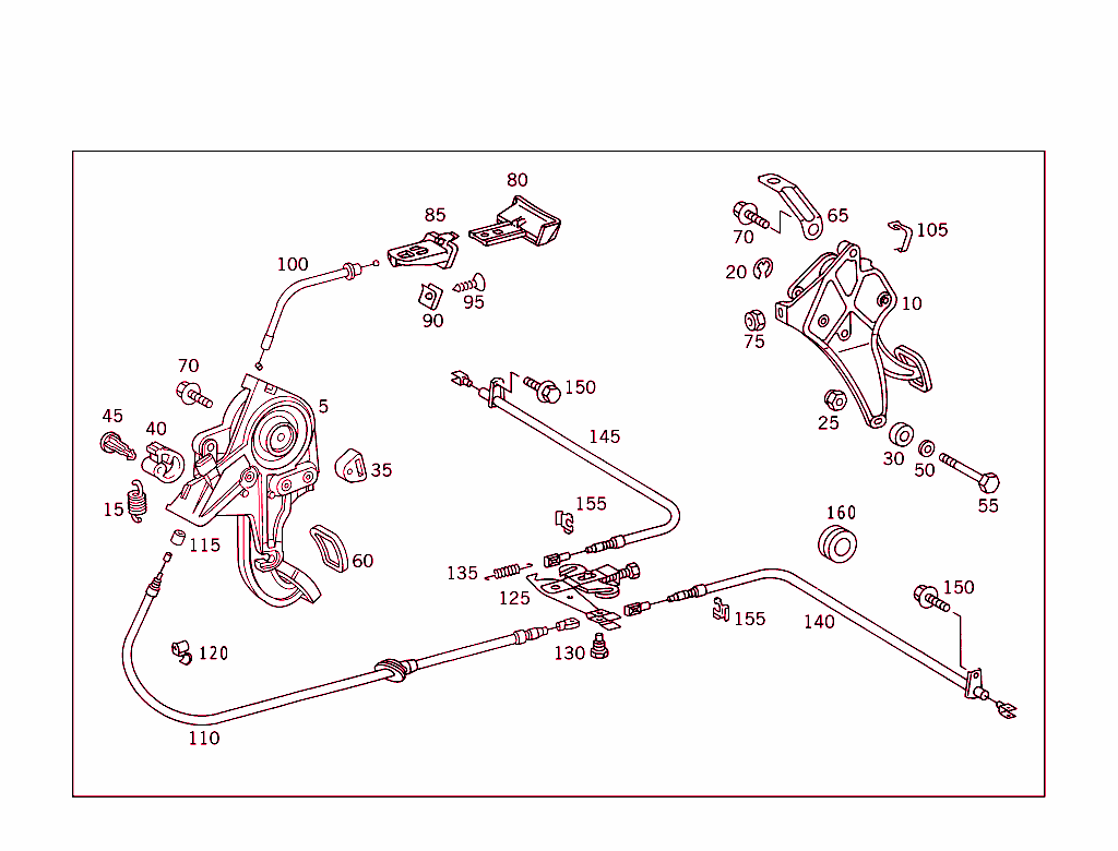 Foot Operated Parking Brake