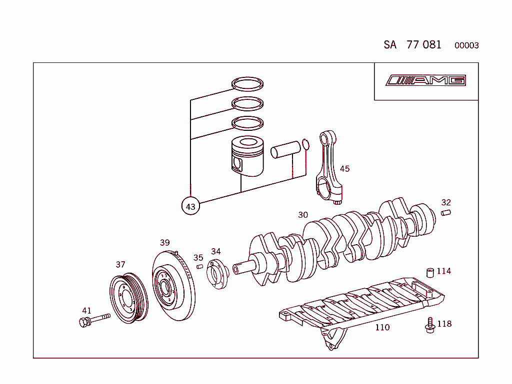 Amg Engine Parts M104