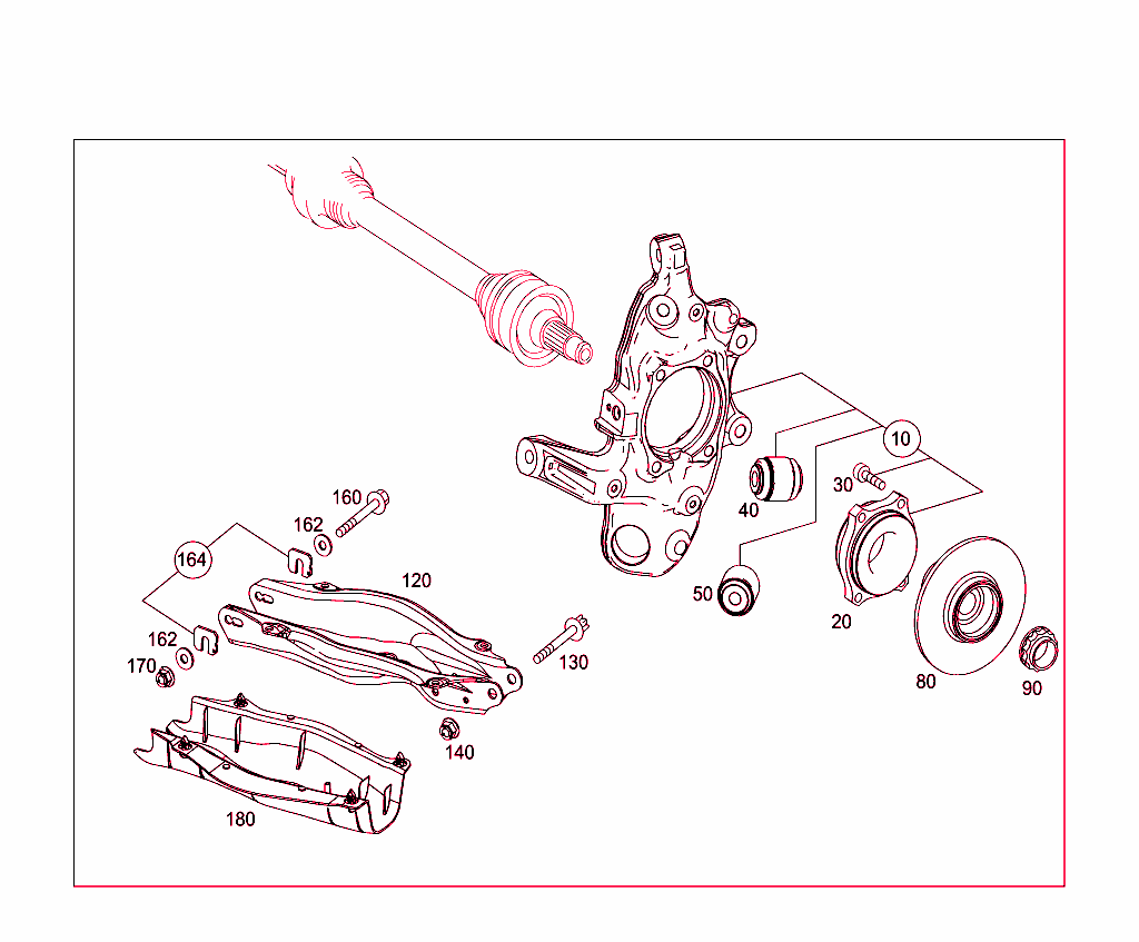 Rear Axle Suspension