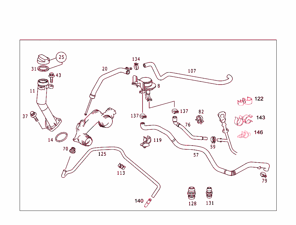 Engine Breathing And Oil Separator