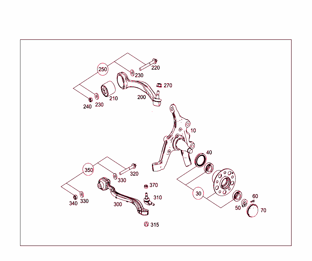 Steering Knuckle And Control Arm