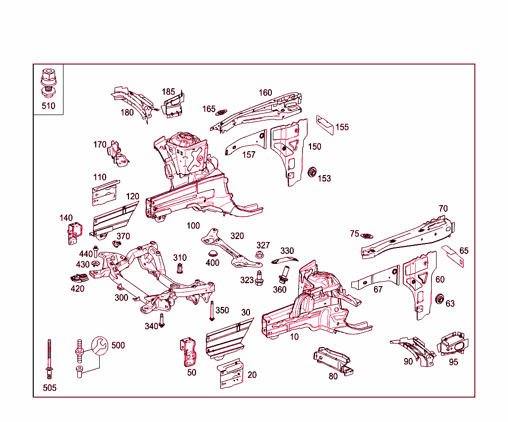 Wheelhouse,Front Subframe