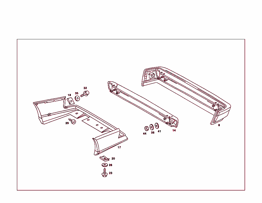 Rear Bumper, Evolution Ii