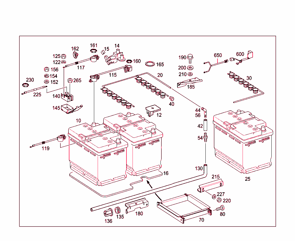 Battery,Starter/Alternator Cable