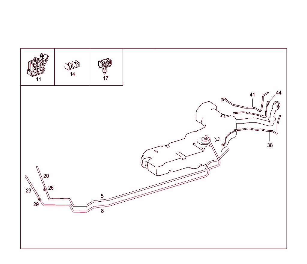 Fuel Lines, Diesel Vehicles