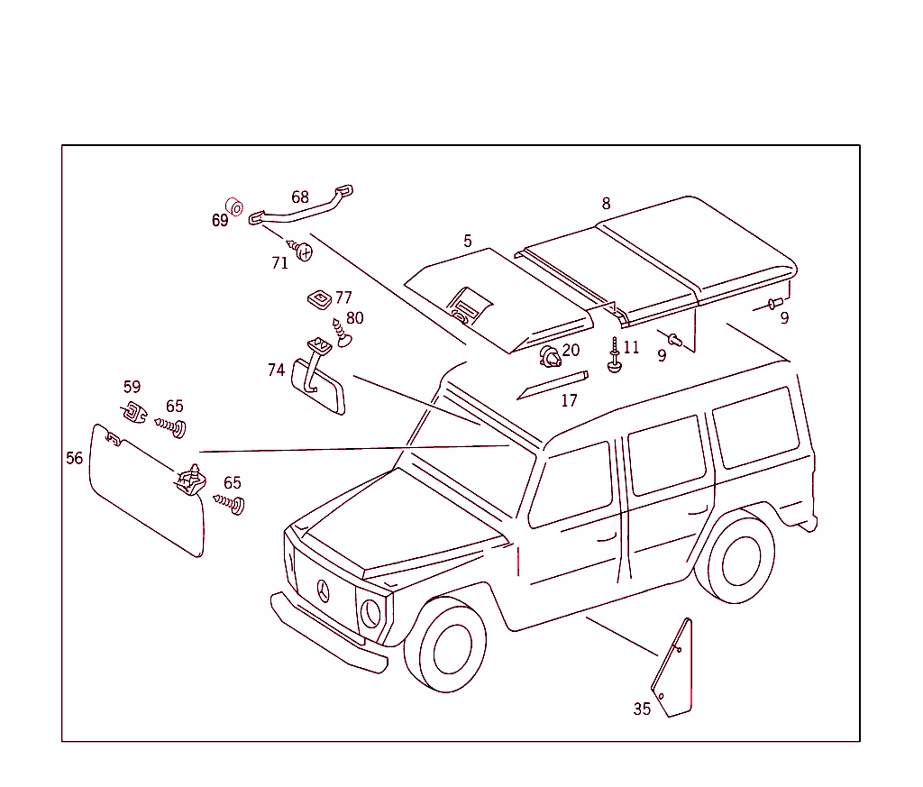 Roof Attachment Parts,Door Edge Guard Sections,Panelling