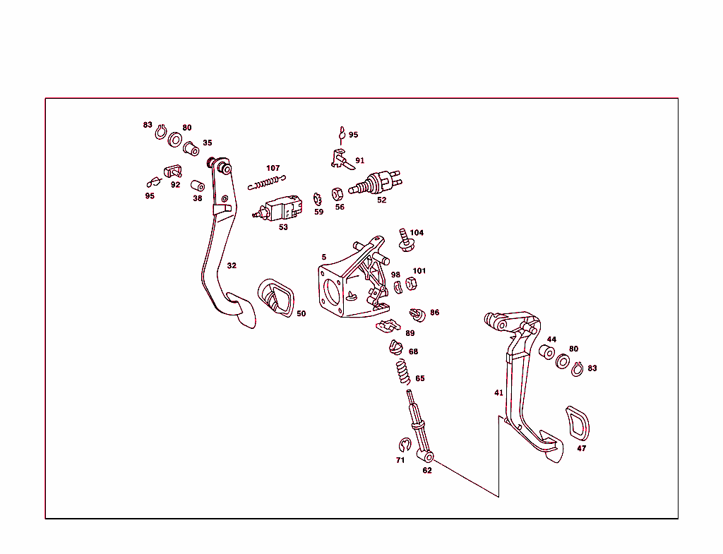 Pedal Assembly With Bearing