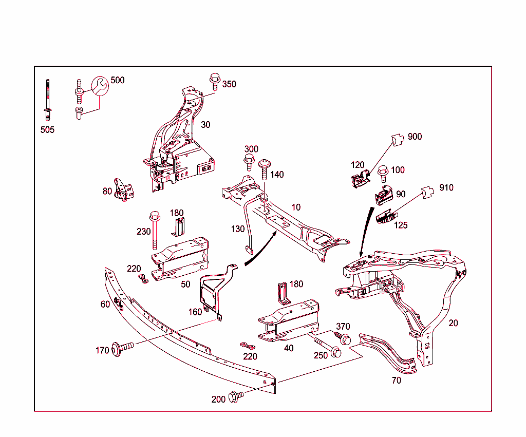 Front Stiffening And Radiator Support