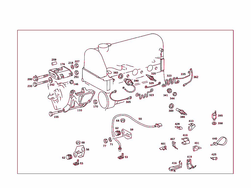 Attachment Parts,Heater Plugs,And Speed Sender Unit