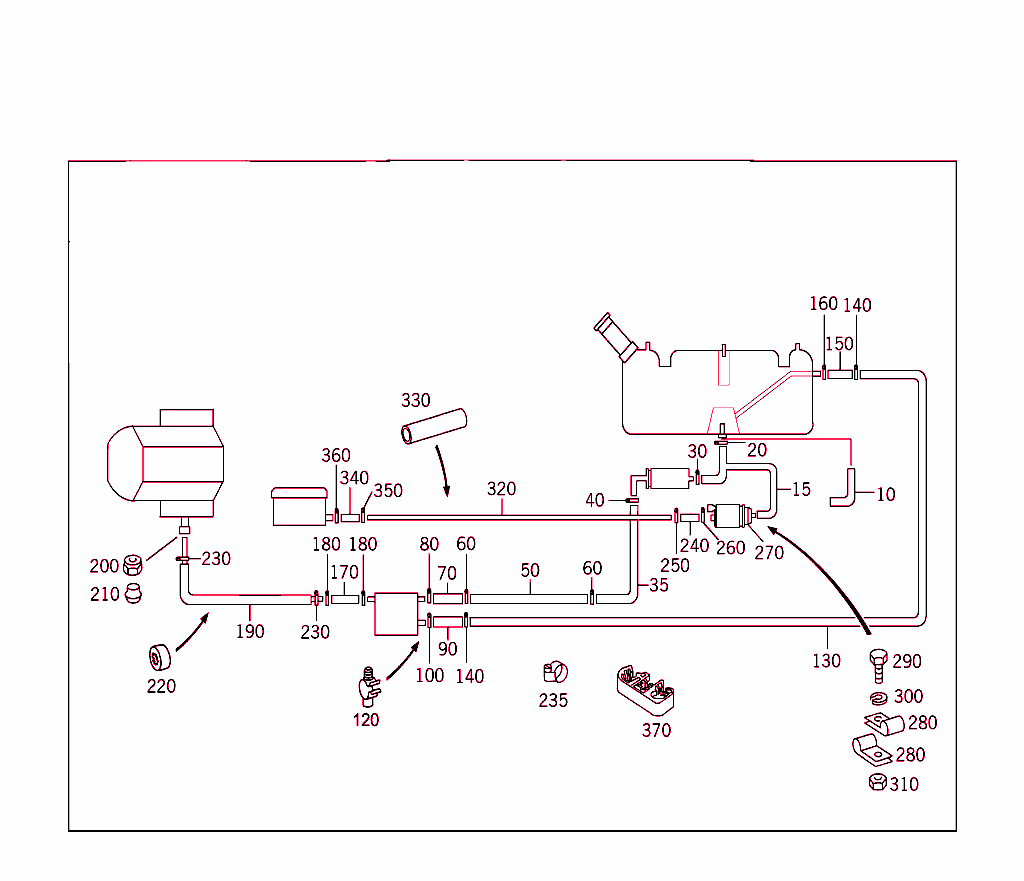 Fuel Lines, Gasoline Vehicles