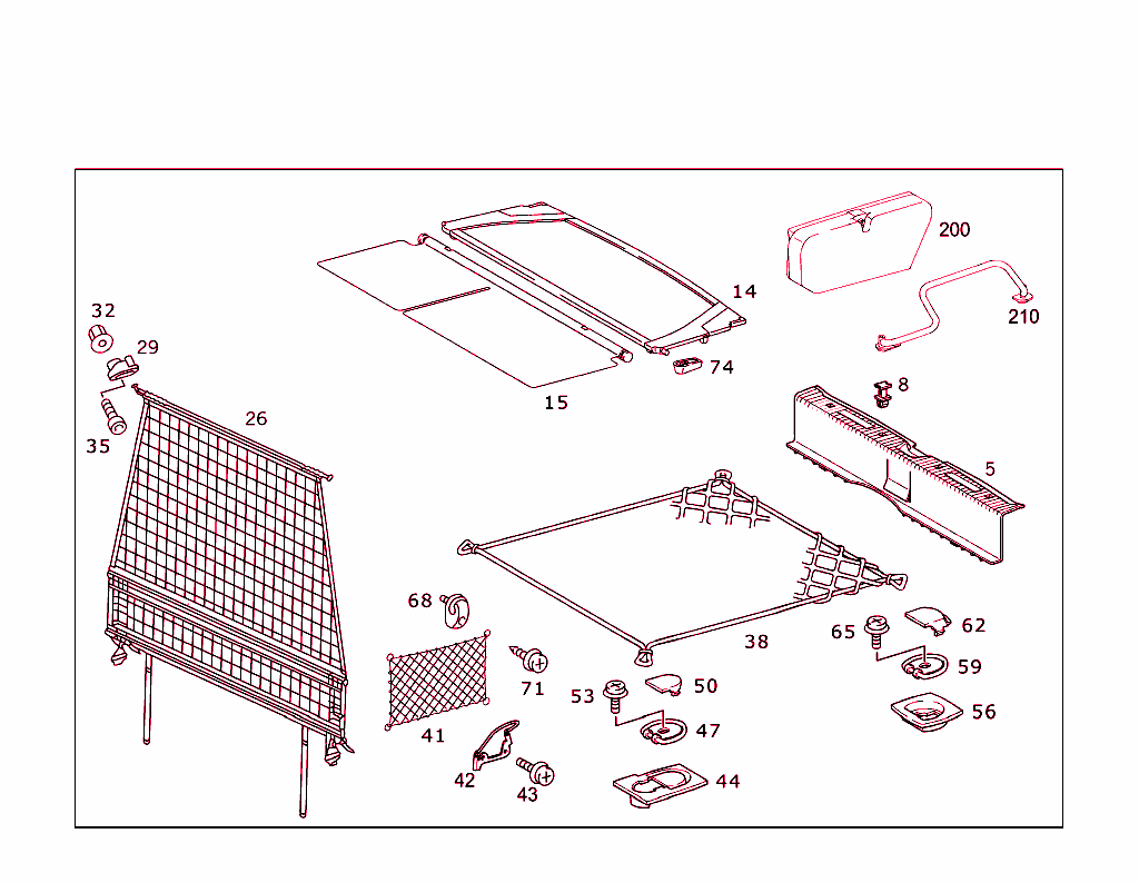 Luggage Compartment Covering