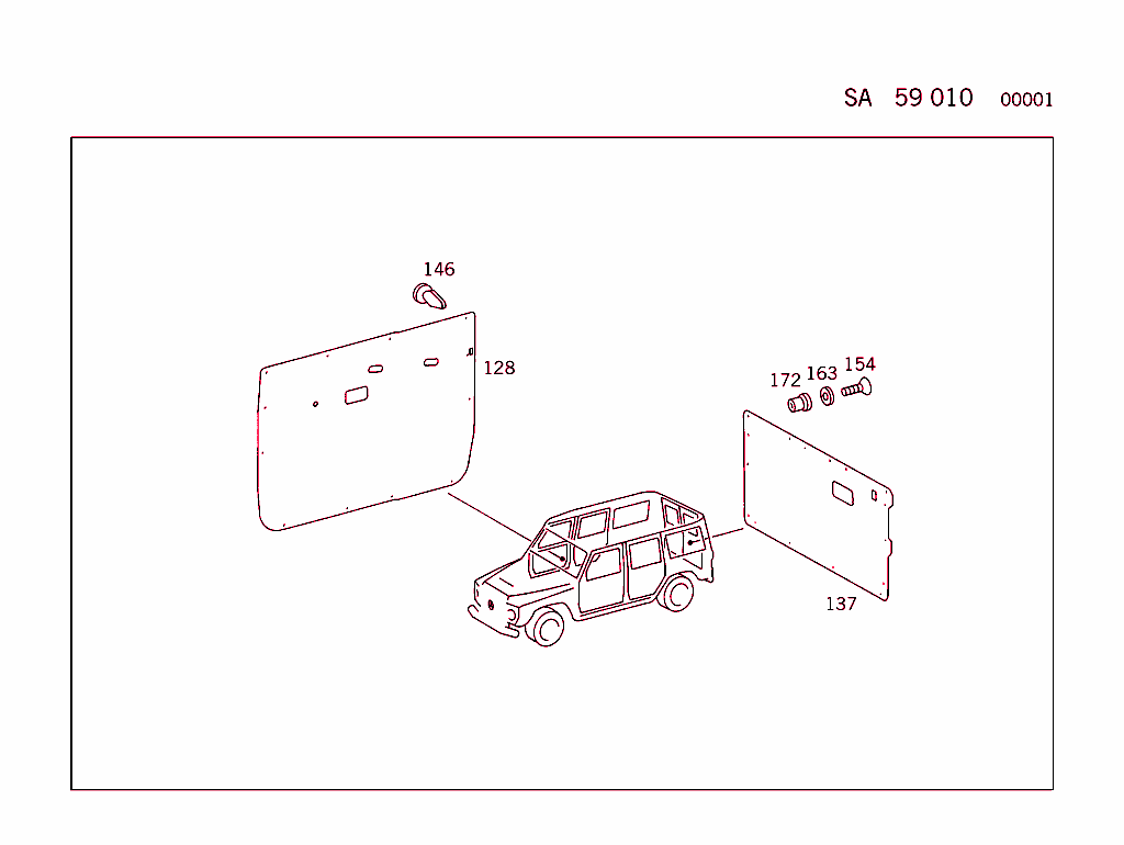 Door Covering, Upgraded Trim