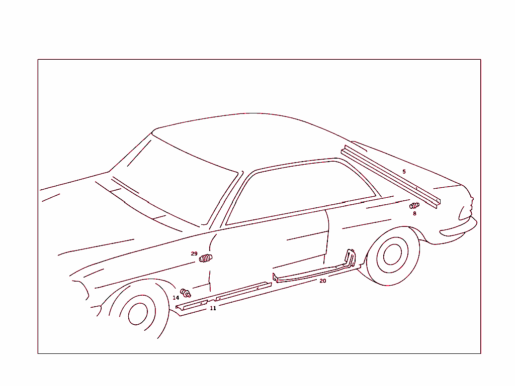 Cable Coverg.,Prot. Hoses,Electr.parts For Blower Motor & Heated Rear Pane