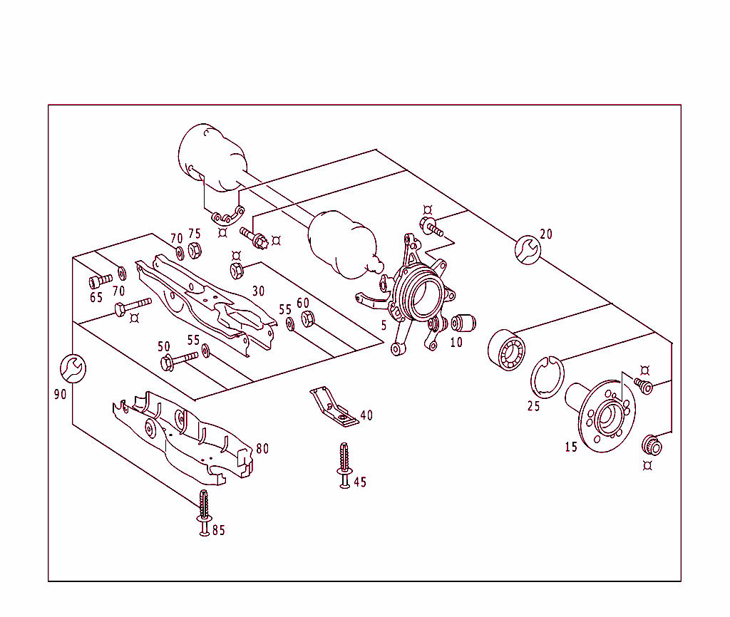 Rear Axle Suspension