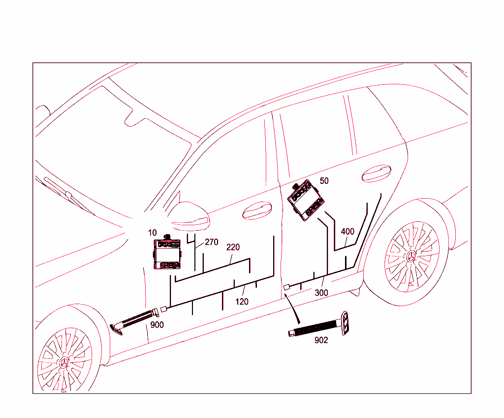Door Wiring Harness And Door Cont.unit