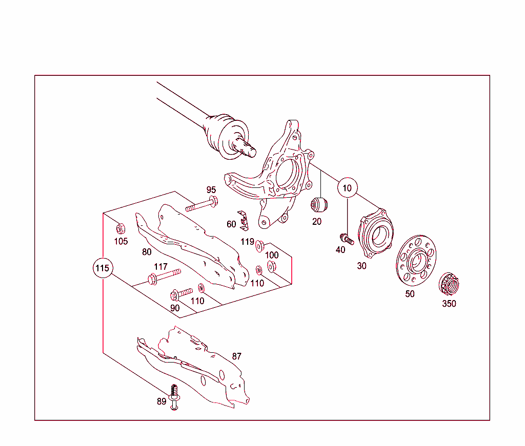 Rear Axle Suspension