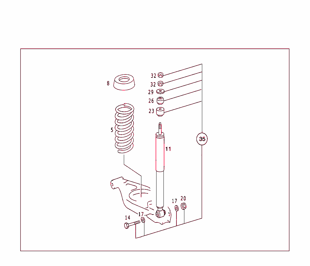 Rear Springs And Suspension Standard Suspension