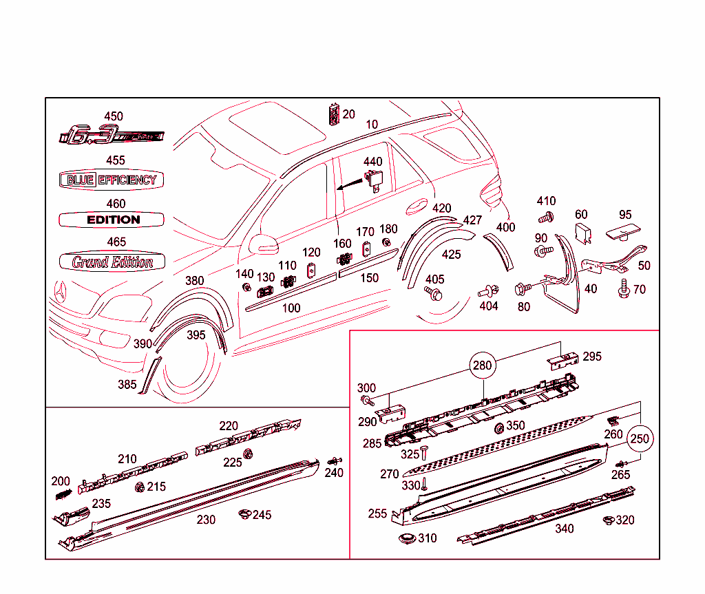 Outside Attachment Parts