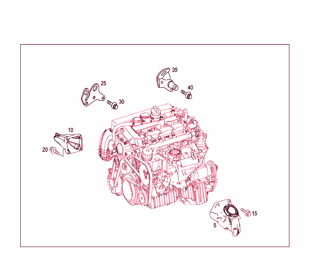 Engine Supports And Attachment Parts