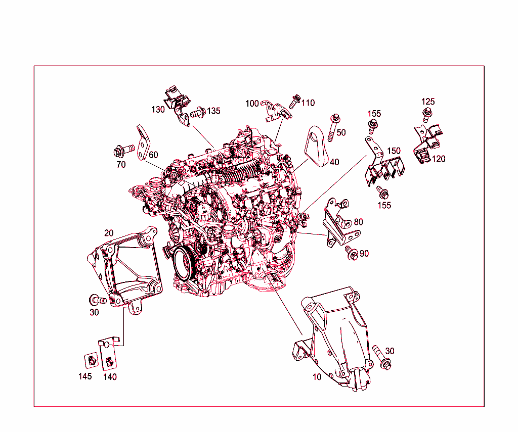 Engine Supports And Attachment Parts