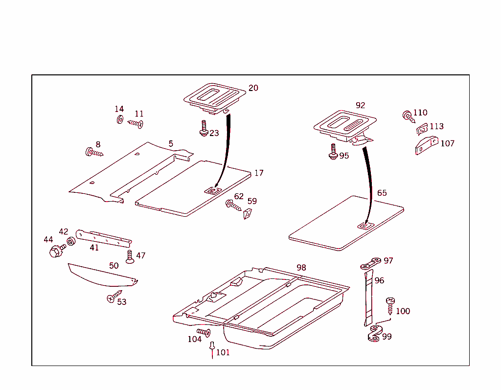 Lining In Loading Compartment